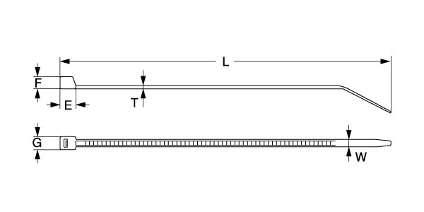 保証 SES 結束バンド 265mm x mm 黒 PA 12 SMシリーズ 1箱 100個入 01890125010 